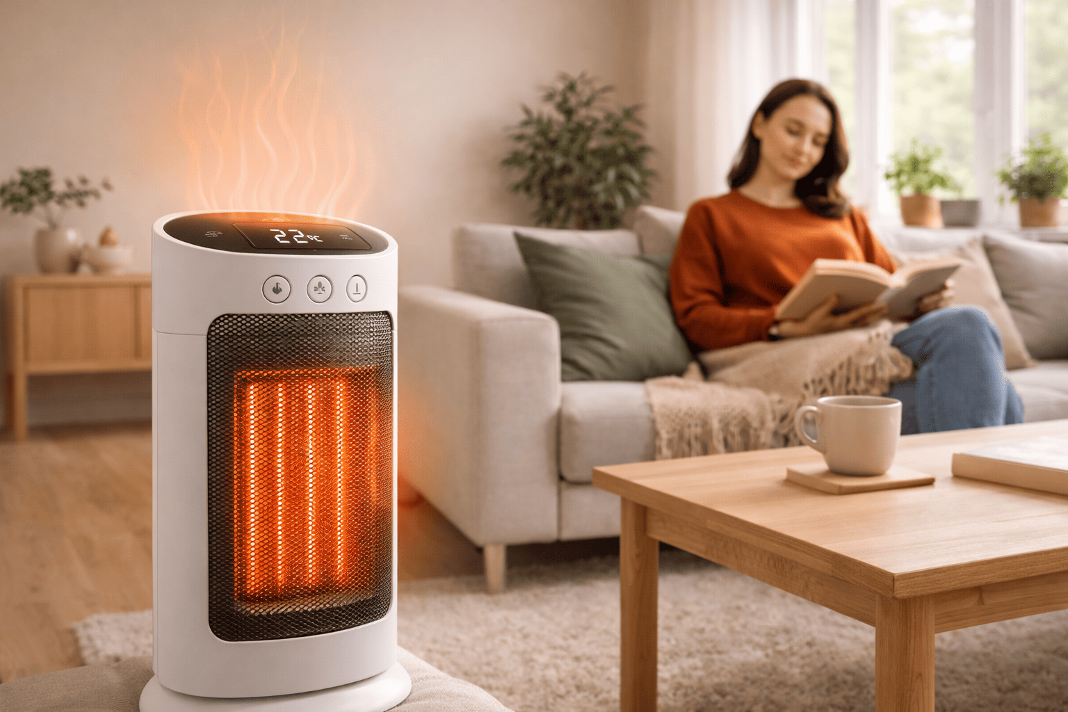 Keramische (PTC) verwarming