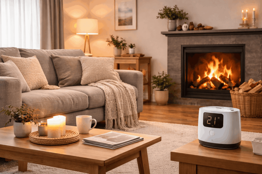 Verwarming woonkamer