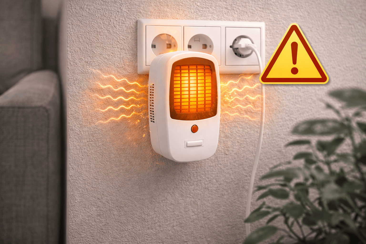 Stopcontact verwarming