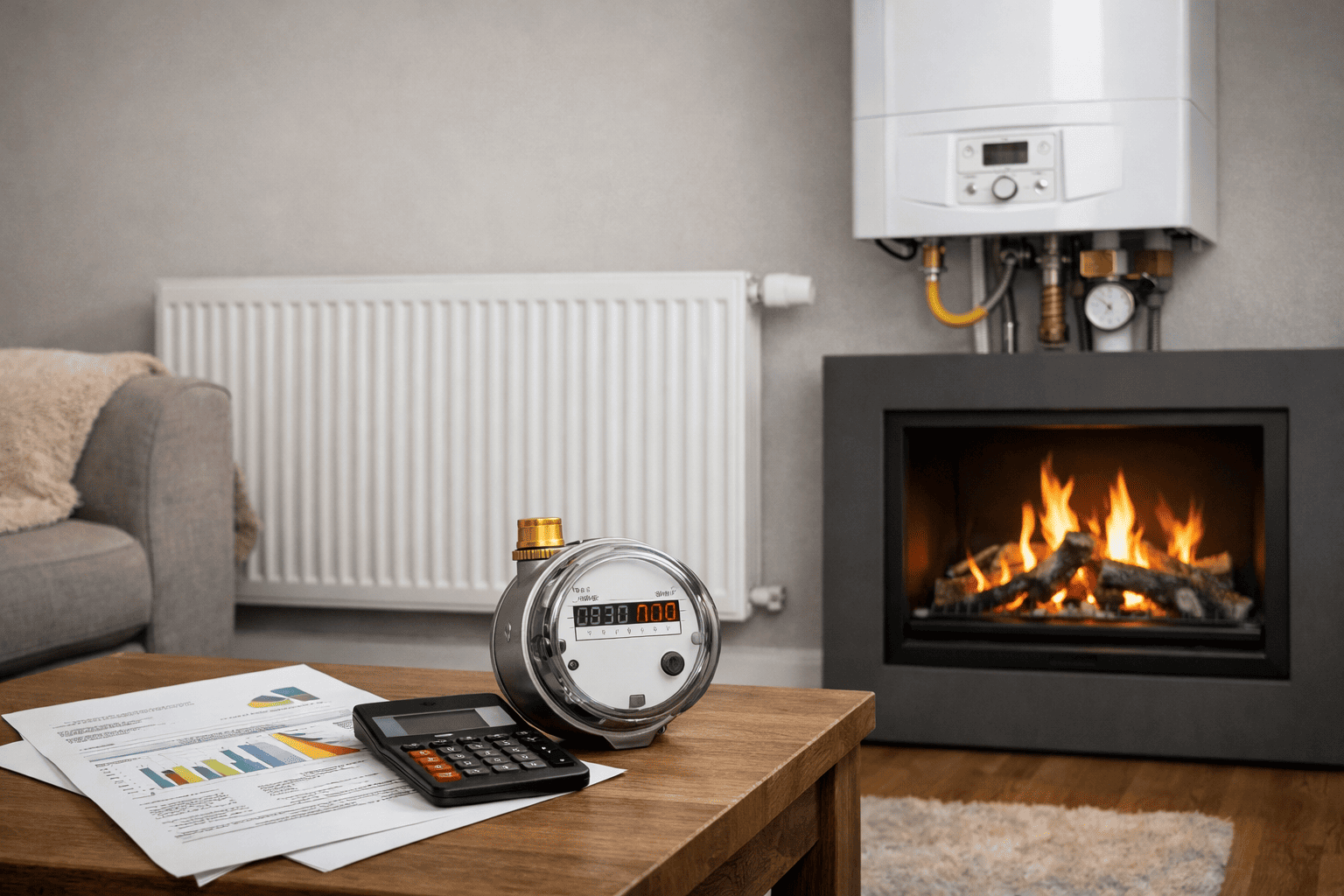 Wat kost 1 uur verwarming aan gas