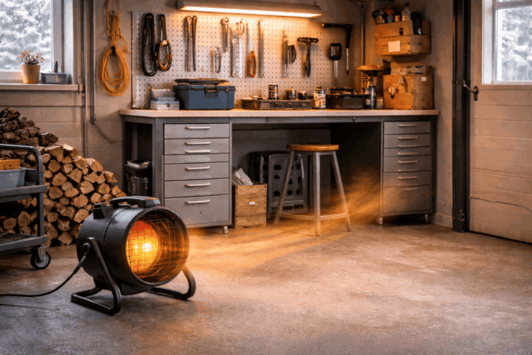 Garage, schuur & werkplaats verwarming