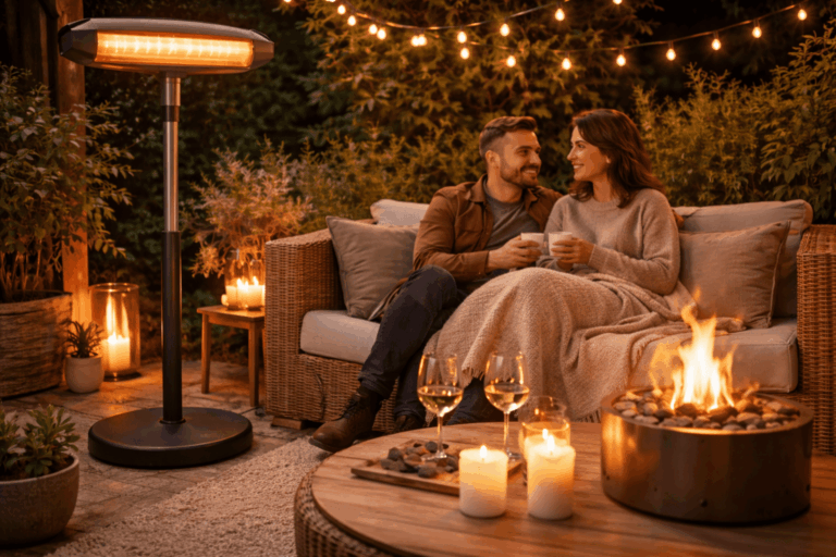 Terras verwarming & tuin verwarming