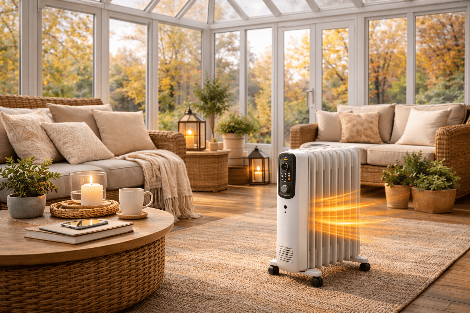 Veranda & serre verwarming