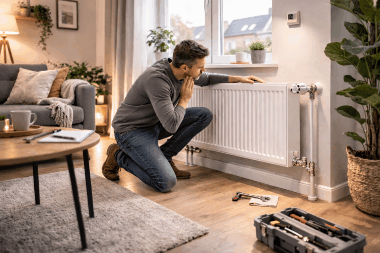 Verwarming maakt geluid